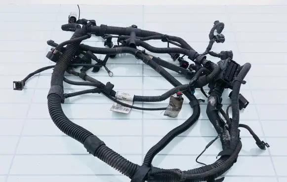 Engine installation wiring loom