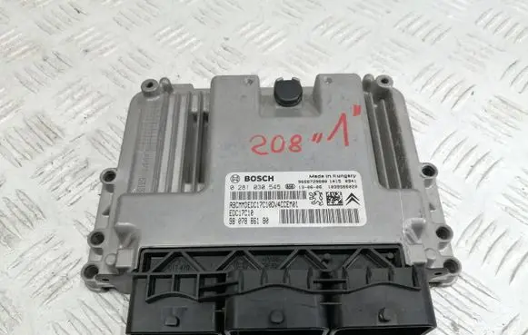 Peugeot 2008 I Engine control unit/module 0281030545 9666729680 9807886180