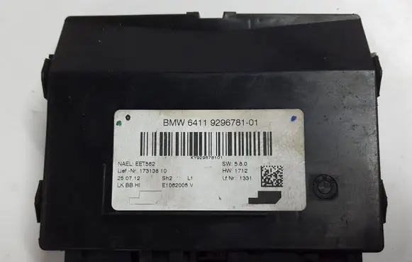 BMW 3 F30 F35 F31 Air conditioning/heating control unit 9296781XAUTOPX 9296781
