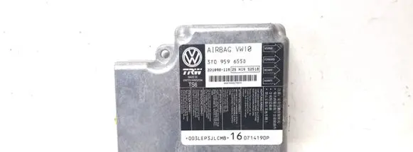 Skoda Superb B6 (3T) Airbag control unit/module 3T0959655T
