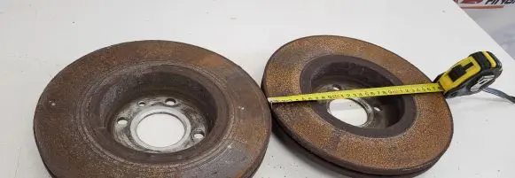 Renault Megane II Front brake disc 066430190