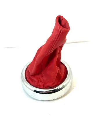 Mini One - Cooper Cabrio R52 Gear lever shifter trim leather/knob 1171189AI03