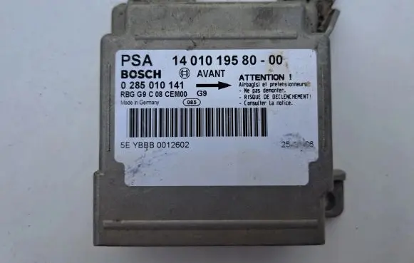 Citroen C4 Cactus Other control units/modules
