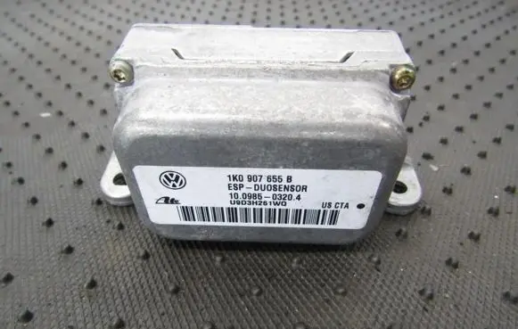 Volkswagen Golf V ESP acceleration yaw rate sensor 1k0907655b 10.0985-0320.4