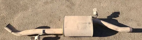 Man TGE 1gen Middle muffler/silencer 2N0253211D 2N0118B