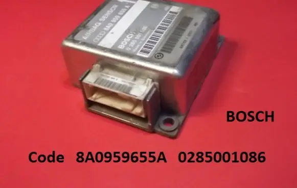 Audi A4 S4 B5 8D Airbag control unit/module 8A0959655A 0285001086