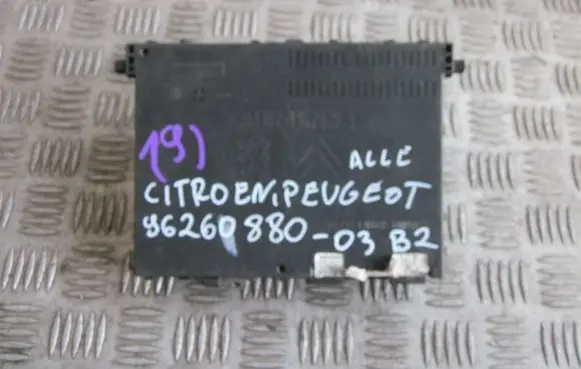 Peugeot 206 Comfort/convenience module 9626460880