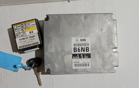 Mazda MX-5 NB Miata Engine control unit/module B6NA18881