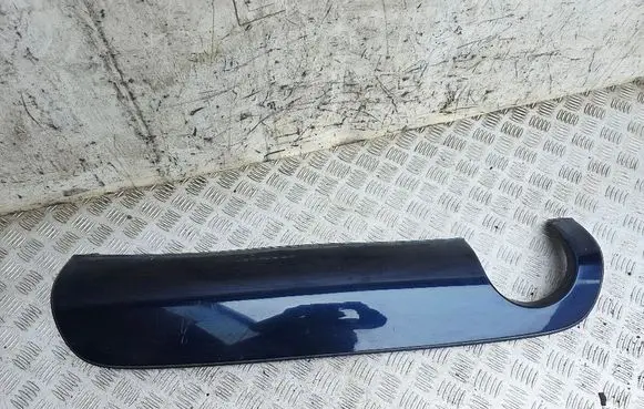 Rear bumper lower part trim