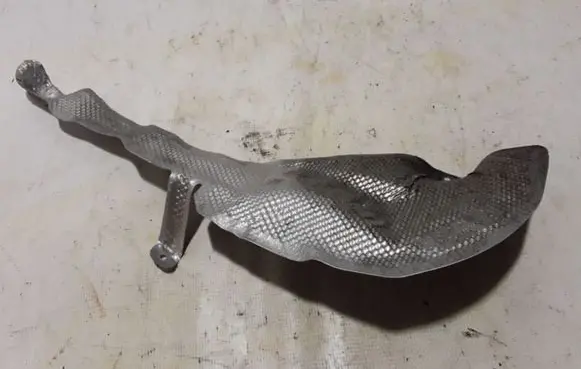 Mercedes-Benz GLA W156 X156 Exhaust heat shield A2466820671