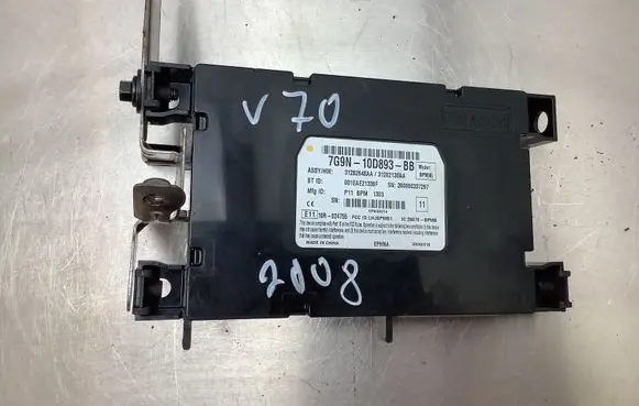 Volvo V70 Bluetooth control unit module 7G9N10D893BB 31282648AA 31282130AA