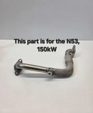 BMW 5 F10 F11 EGR valve line/pipe/hose 7574954