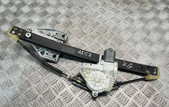 Audi A6 S6 C7 4G Rear door window regulator with motor 4G0839461