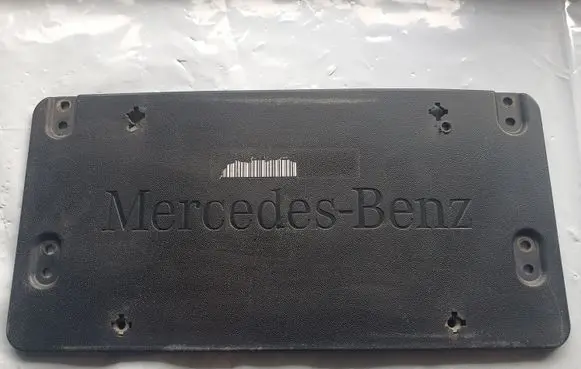 Mercedes-Benz GL X166 Number Plate Surrounds Holder Frame A0008101711