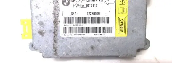 BMW 7 E65 E66 Airbag control unit/module 65.77-6920472