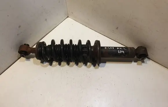 Peugeot 407 Rear shock absorber with coil spring 9641469280