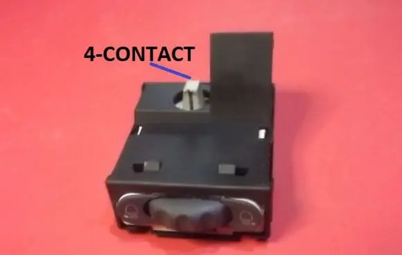Renault Espace III Headlight level height control switch 6025302601 6271