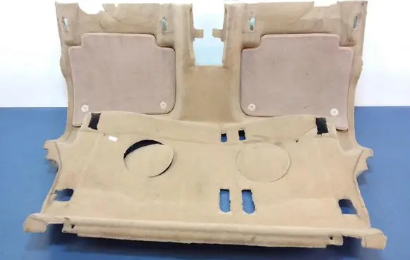 Porsche Cayenne (92A) Front floor carpet liner 
