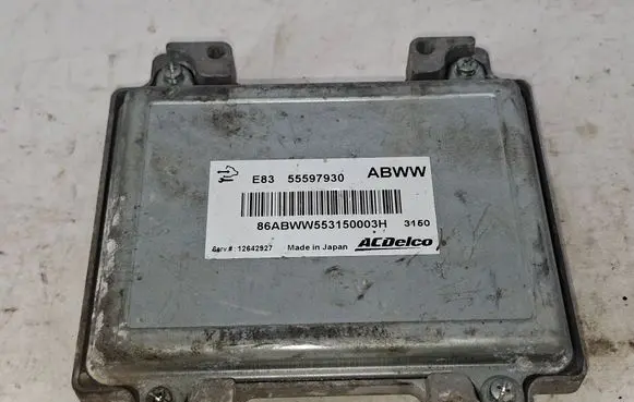 Opel Corsa D Engine control unit/module 55597930 12642927 86ABMW553150003H