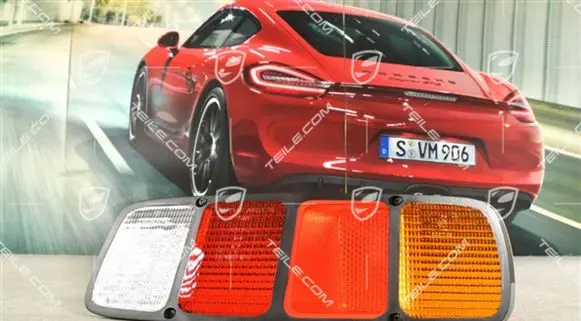 Porsche 928 Tail light lenses 92863193405
