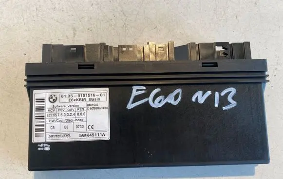 BMW 5 E60 E61 Comfort/convenience module 9151516