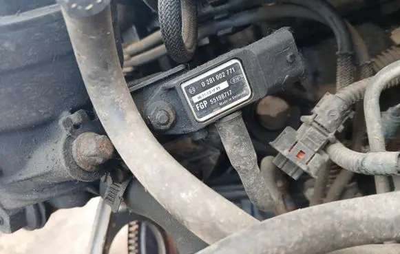 Opel Meriva A Exhaust gas pressure sensor 0281002771