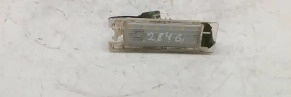 Opel Zafira B Number plate light