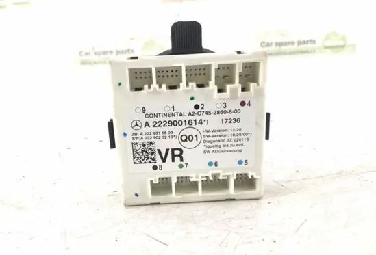 Mercedes-Benz GLC X253 C253 Door control unit/module 2229001614 2229000013