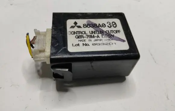 Mitsubishi Outlander Immobilizer control unit/module 8638A030 G8R70MAD012V 0632D1