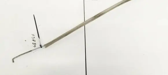 Front door cable line