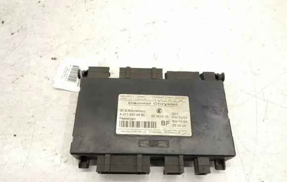 Mercedes-Benz E W211 Seat control module A2118208685 2118208685