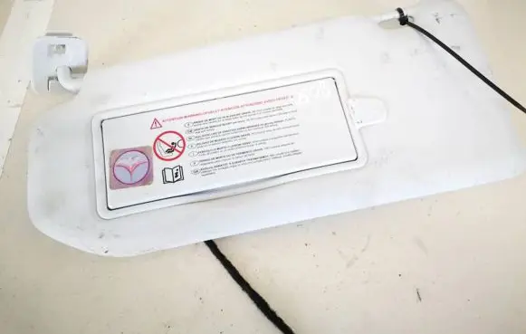 Peugeot 508 Sun visor