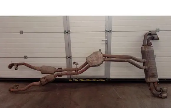 Porsche Cayenne (92A) Rear muffler/silencer tail pipe 4M0253211S