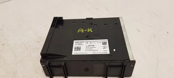 Opel Astra K Sound amplifier 39039745