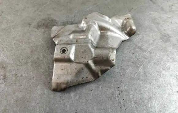 Heat shield in engine bay