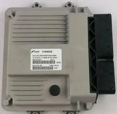 Fiat Grande Punto Engine control unit/module 51806506 7160016901 PUNT11