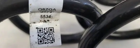 Jaguar XE Rear coil spring GX735534AA Q8ZQA G770