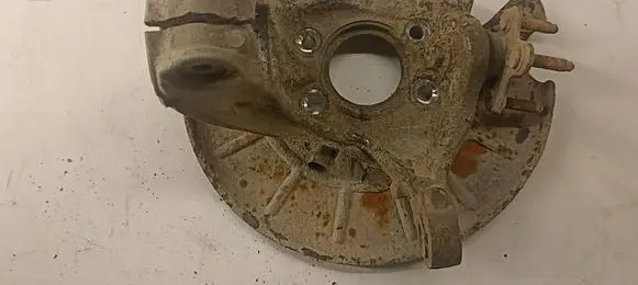 Volkswagen PASSAT B6 Front wheel hub spindle knuckle 3C0407257
