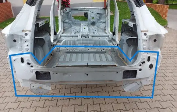 Renault Scenic E-Tech V Trunk bottom trim panel RENSCEWan704927