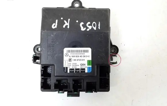 Mercedes-Benz A W169 Door control unit/module A1698204326