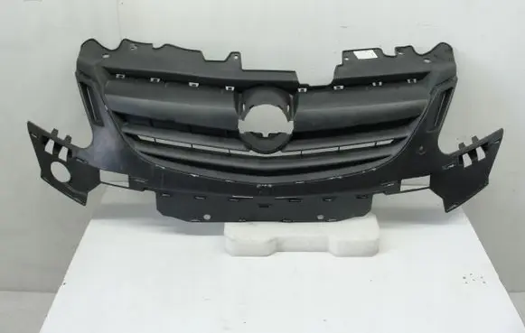 Opel Corsa D Front bumper upper radiator grill 13179940