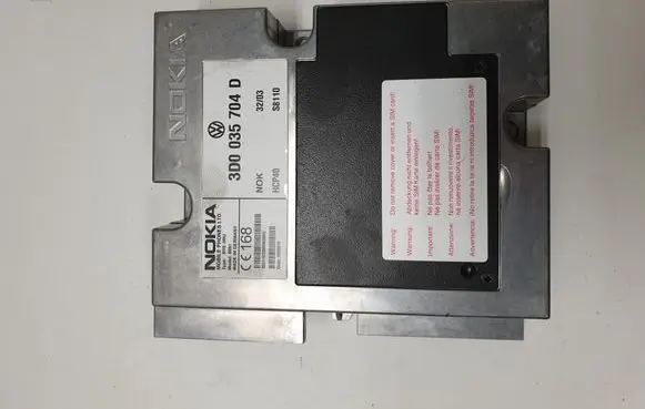 Volkswagen Phaeton Phone control unit/module 3D0035704D