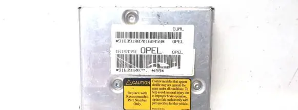 Opel Sintra Other control units/modules 16198391