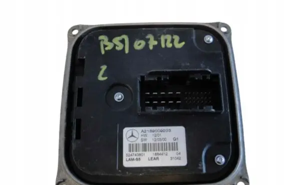 Mercedes-Benz CLS C218 X218 LED ballast control module A2189009203