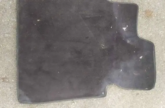 Mercedes-Benz W123 Rear floor mat 