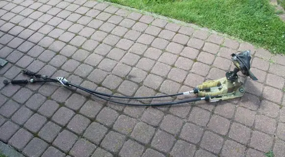 Volvo S80 Gear selector/shifter in gearbox 