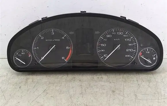 Peugeot 407 Speedometer (instrument cluster) 9658137280