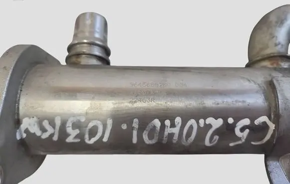 Citroen C5 EGR valve cooler 9645689790 22463R