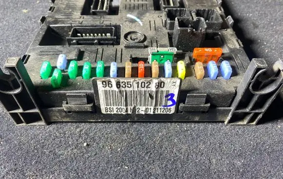 Citroen C5 Comfort/convenience module 9663510280 21676031 281197298A