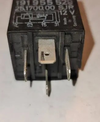 Volkswagen Golf II Other relay 191955529 25170000